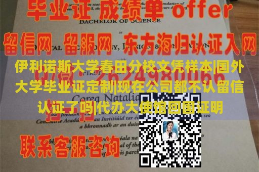 伊利诺斯大学春田分校文凭样本|国外大学毕业证定制|现在公司都不认留信认证了吗|代办大使馆回国证明