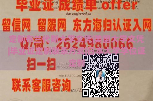 定制布兰代斯大学文凭|美国大学文凭|毕业证定制联系方式|日本大学学位证定制