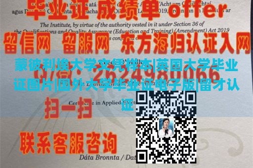 蒙彼利埃大学文凭样本|英国大学毕业证图片|国外大学毕业证电子版|留才认证